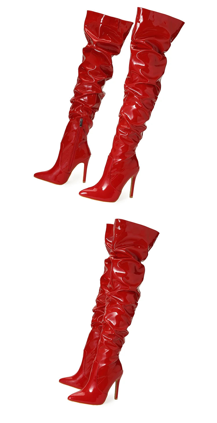 Eilyken Patent Leather Boot