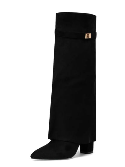 Metal Buckle Boot