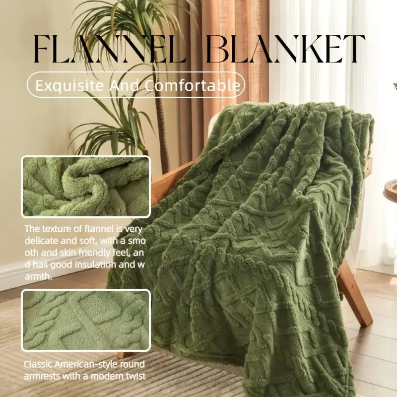 Ultra-Soft 3D Plush Blanket