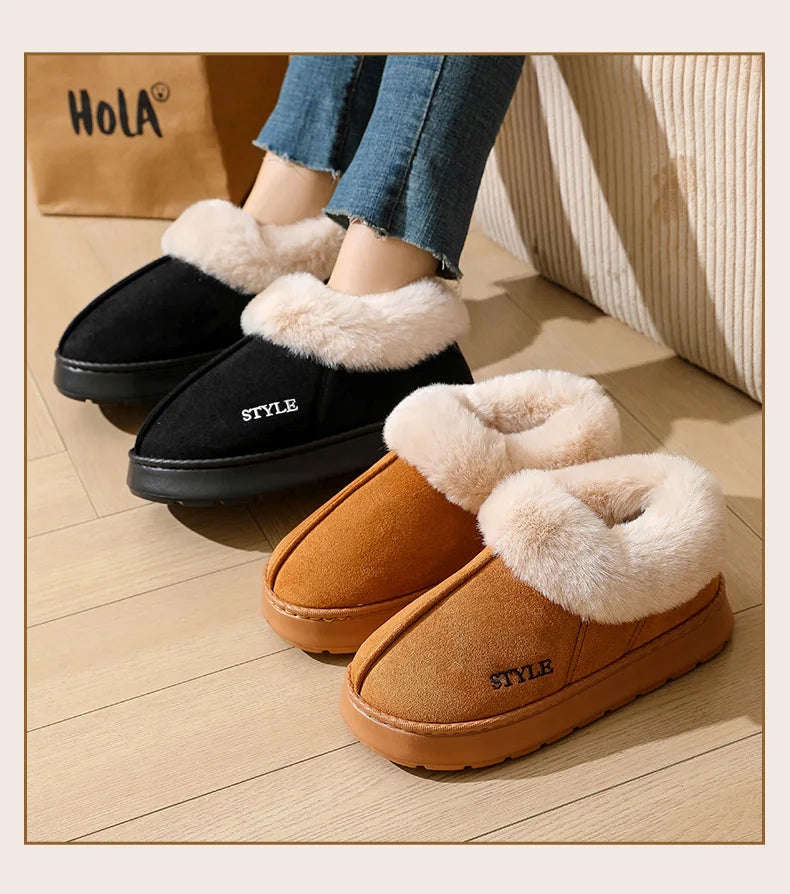 Platform Snow Booties