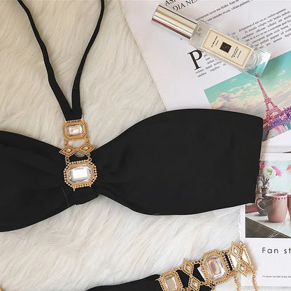 Rhinestone Diamond Bikini