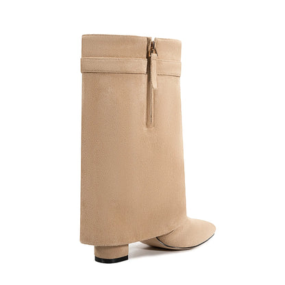Metal Buckle Boot