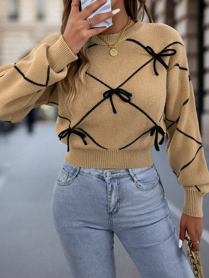 Bow Knit Sweater