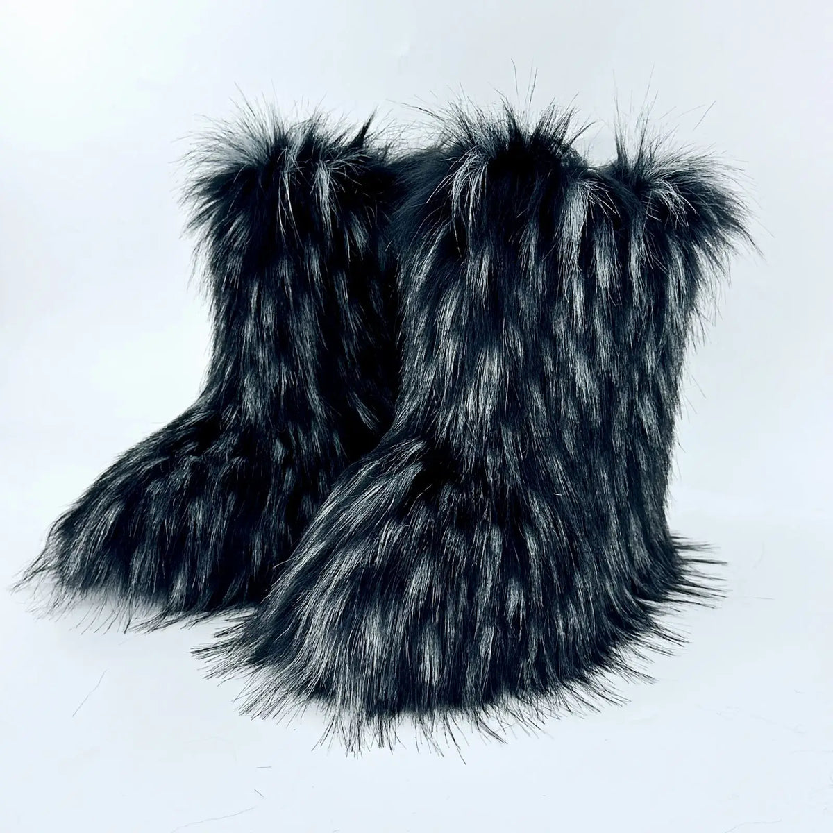 Fluffy Faux Fur Boots