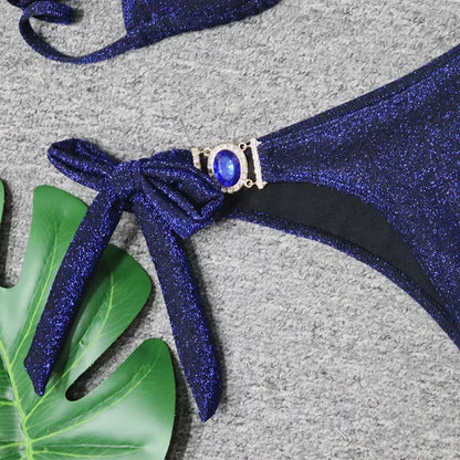 Rhinestone Diamond Bikini