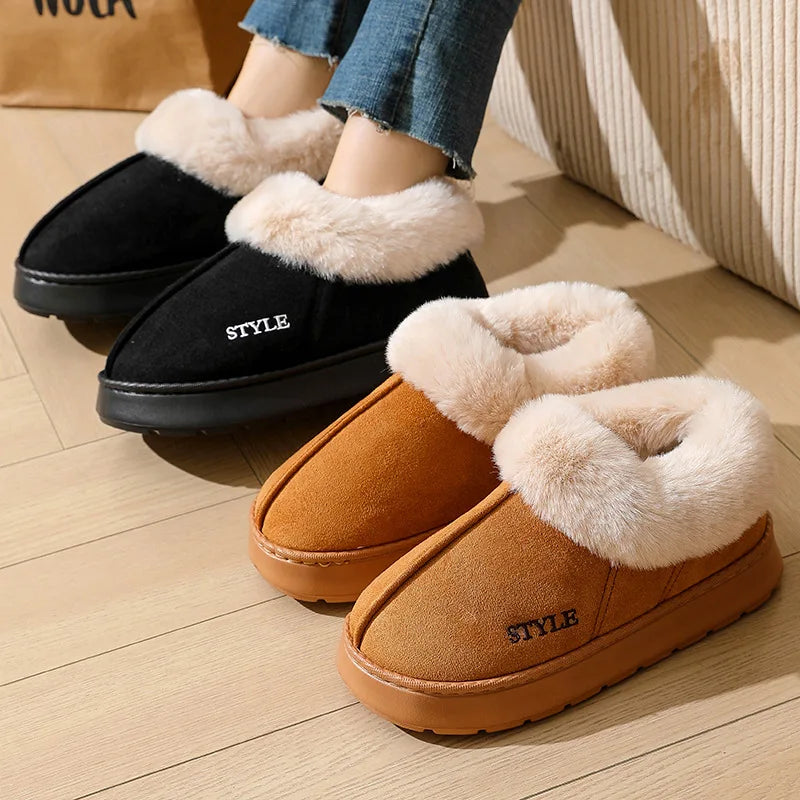 Platform Snow Booties