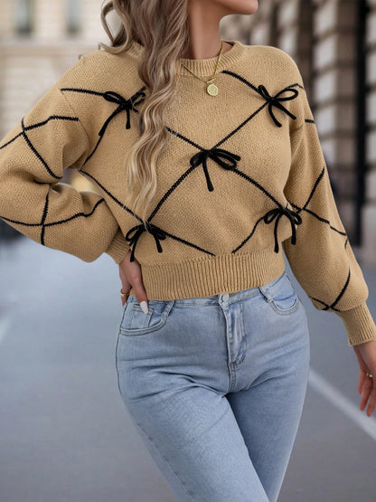 Bow Knit Sweater