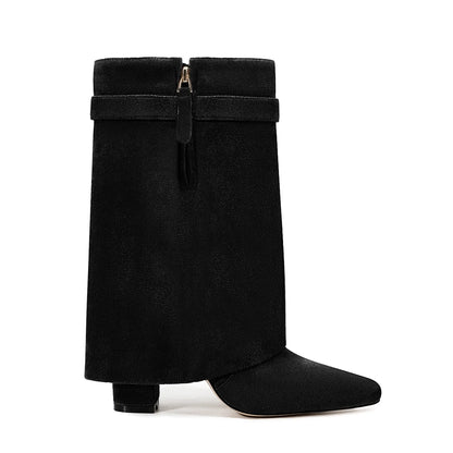 Metal Buckle Boot