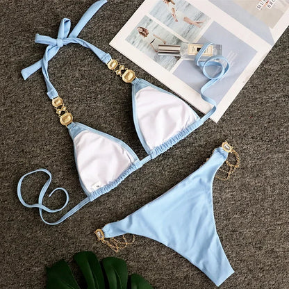 Rhinestone Diamond Bikini