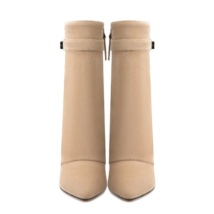 Metal Buckle Boot