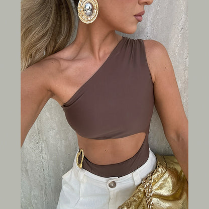 One Shoulder Swimwear