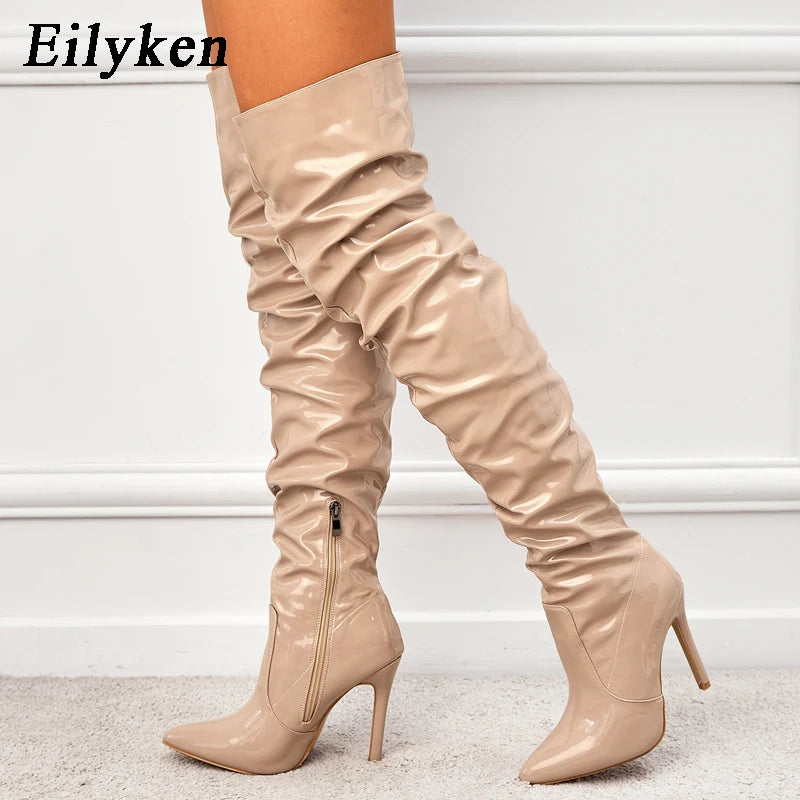 Eilyken Patent Leather Boot
