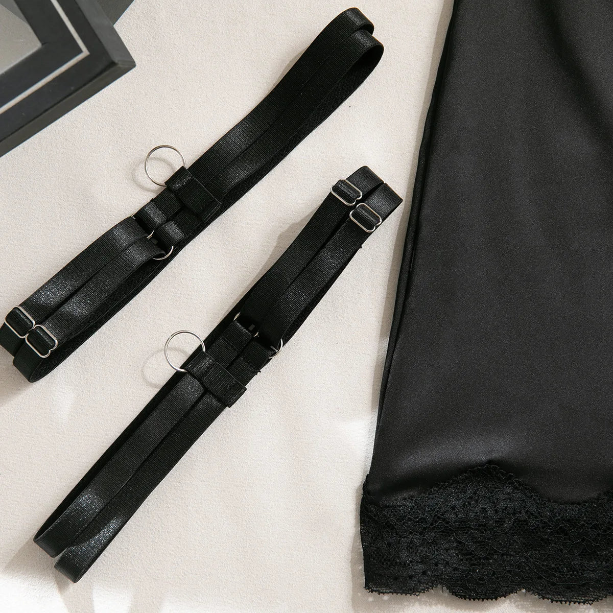 Romantic Lace Halter Set