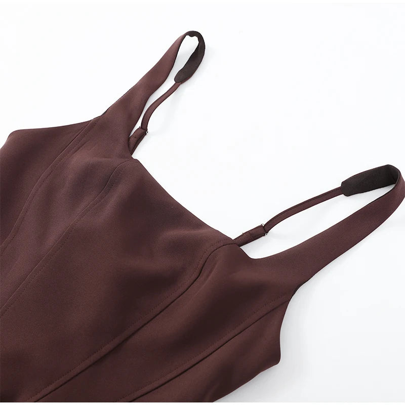 Solid Pleated Hem Mini