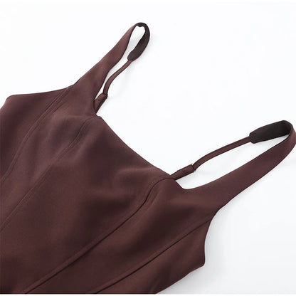 Solid Pleated Hem Mini