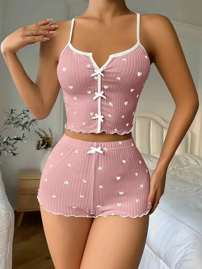 Bow Cami Lounge Set