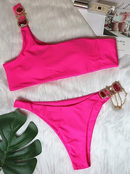 Rhinestone Diamond Bikini