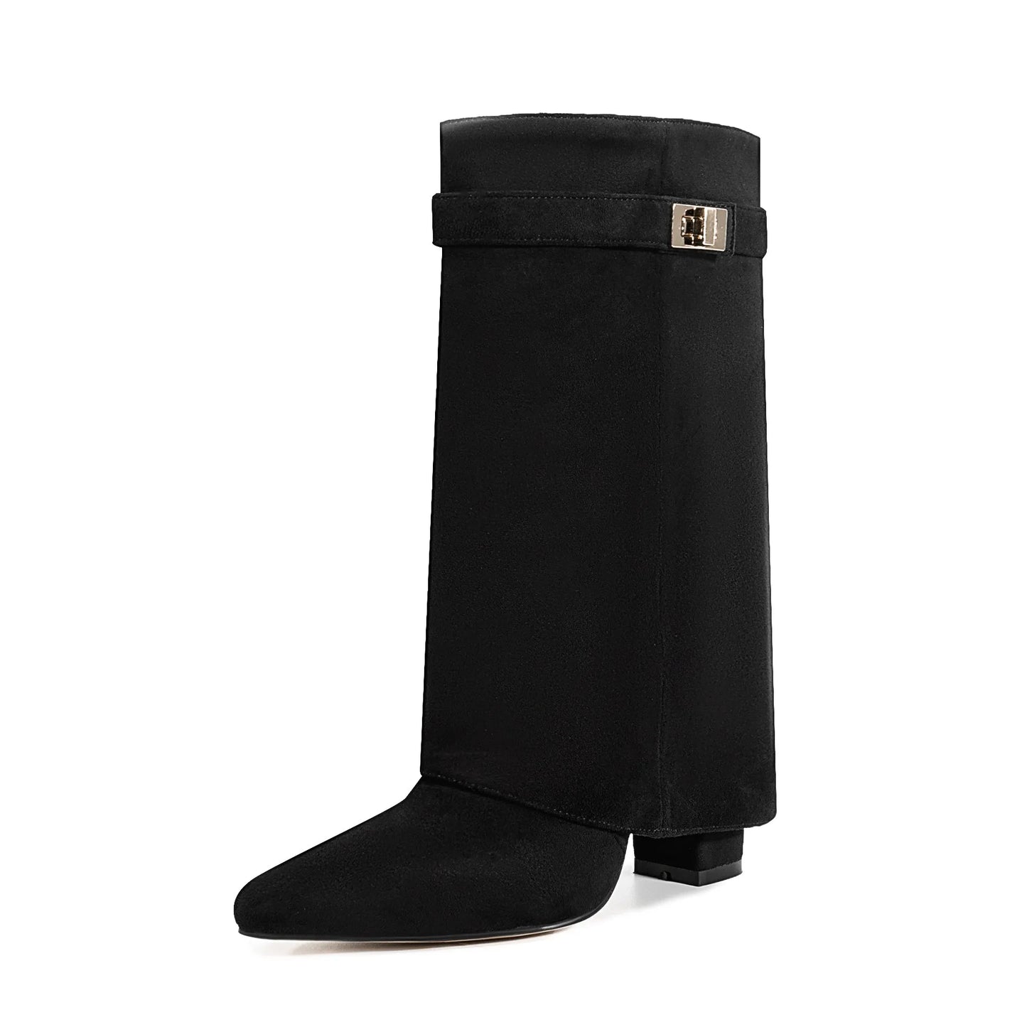 Metal Buckle Boot