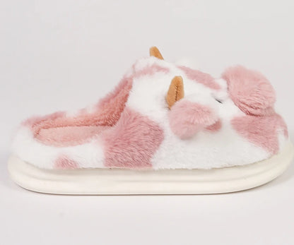 Cozy Cow Slippers