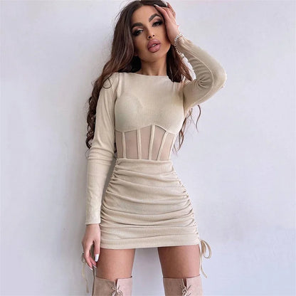 Ribbed Bodycon Dress