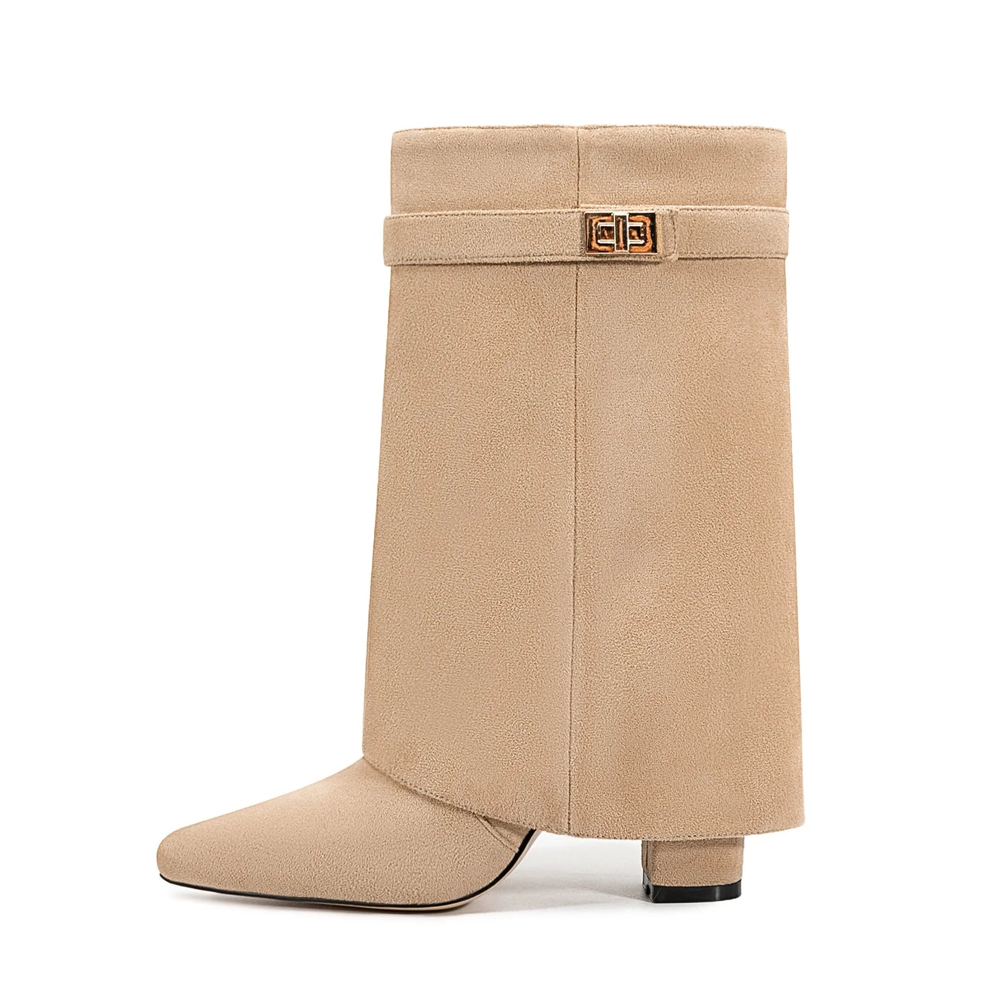 Metal Buckle Boot