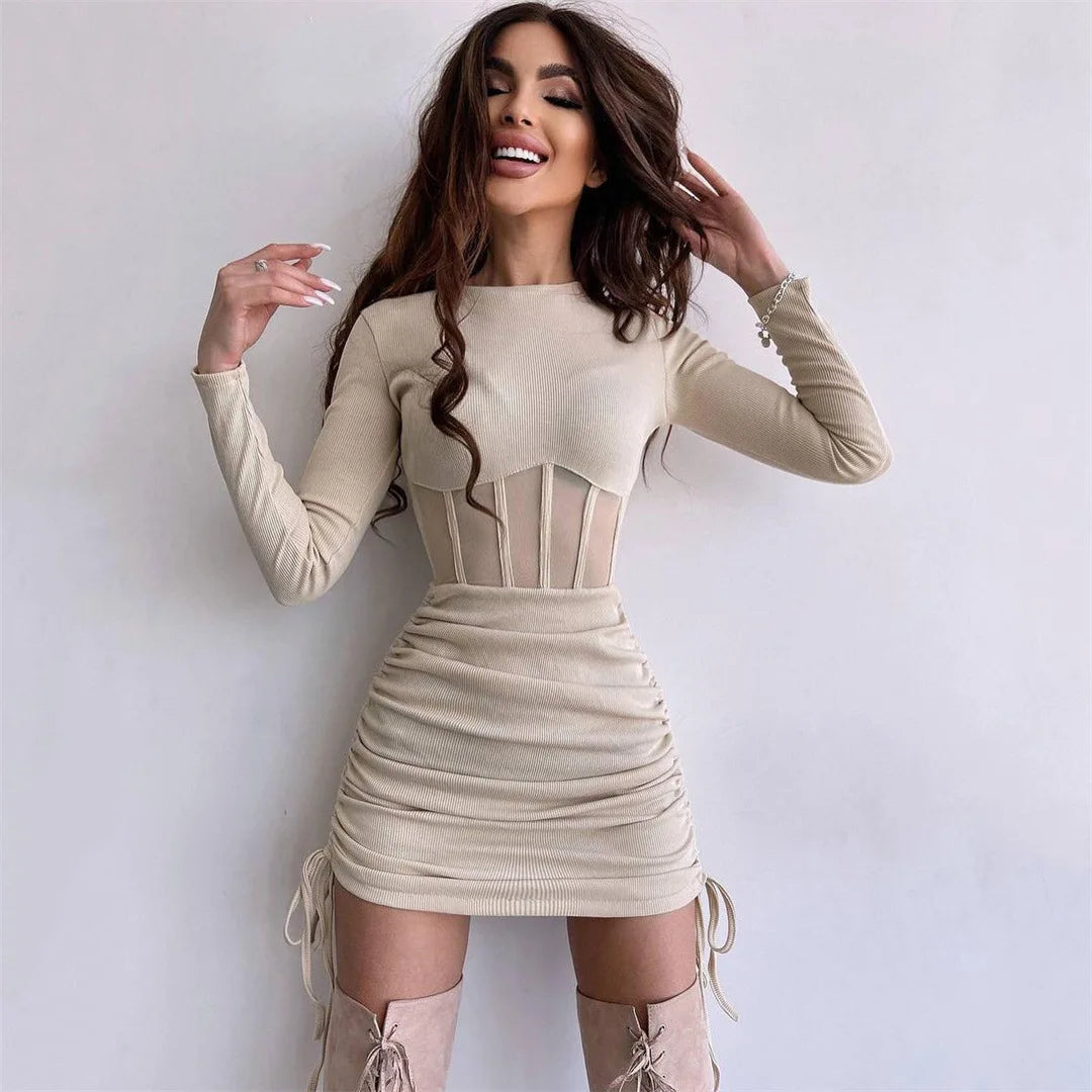 Ribbed Bodycon Dress