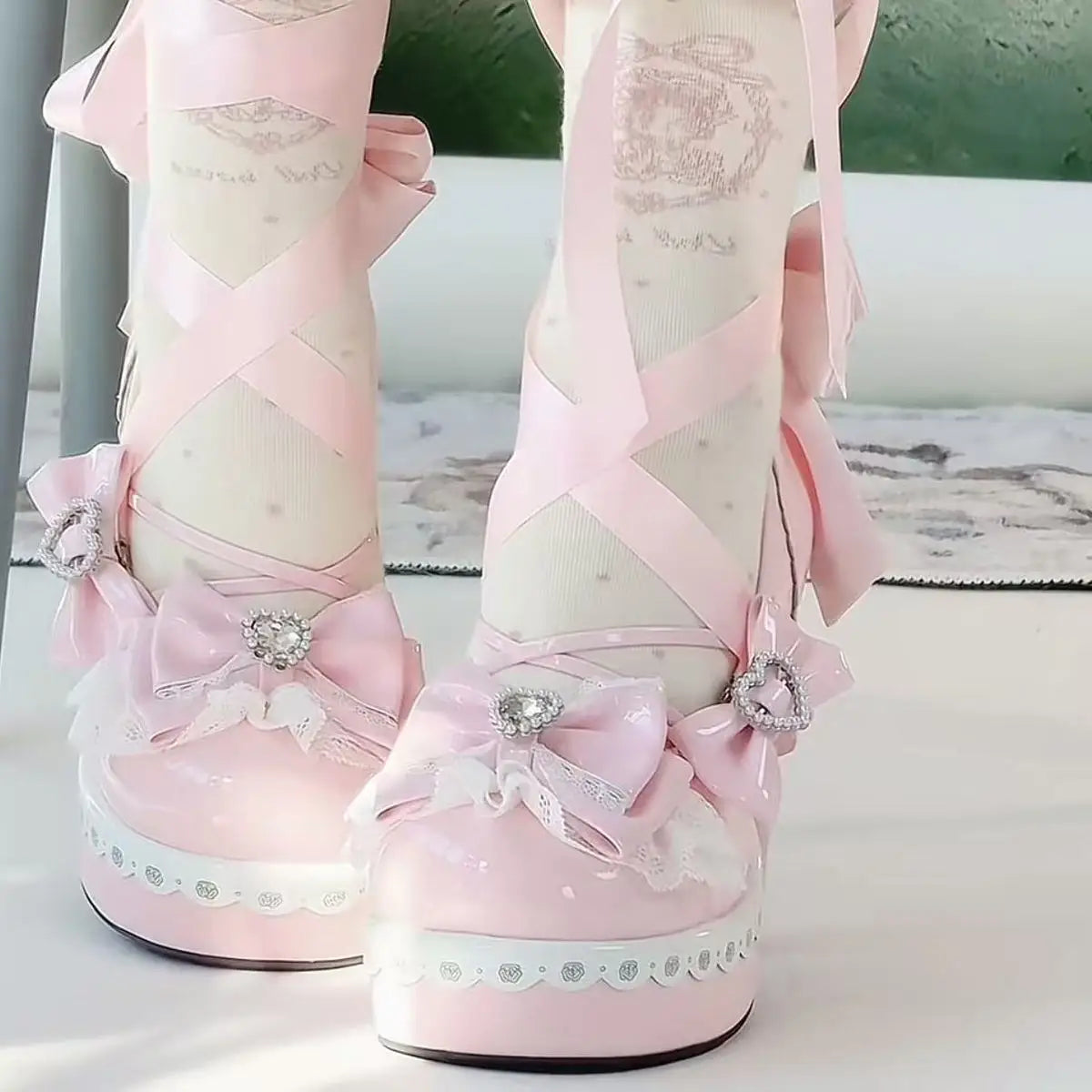 Lolita Sweetheart Heel