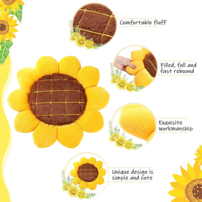Sunflower Throw Pillow