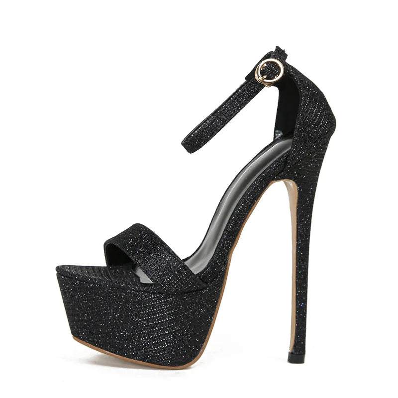 Sequined Catwalk Stiletto