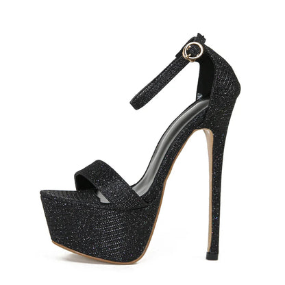 Sequined Catwalk Stiletto