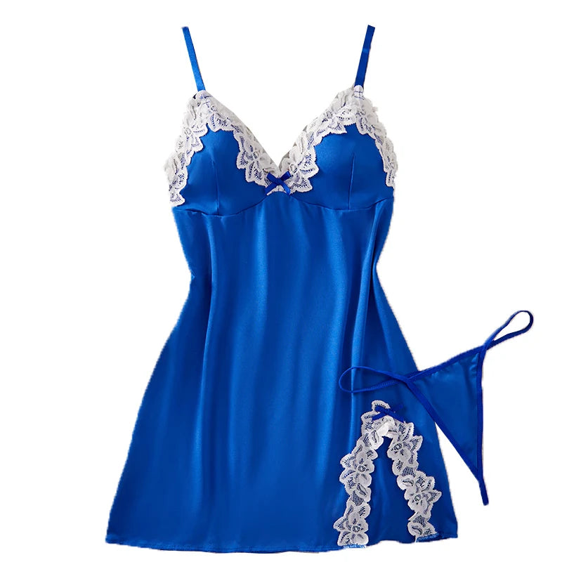 Transparent Lace Patchwork