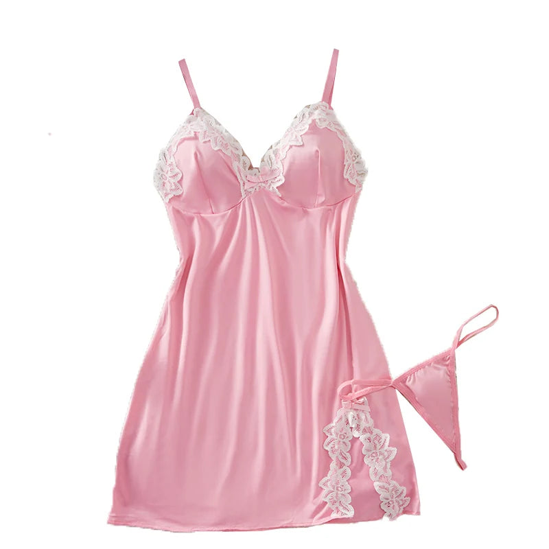 Transparent Lace Patchwork