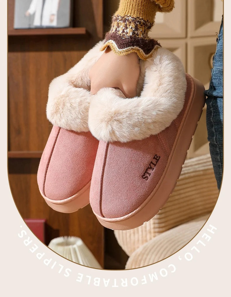 Platform Snow Booties