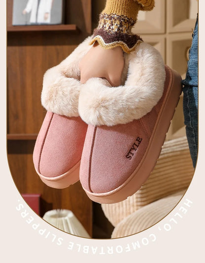 Platform Snow Booties