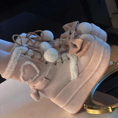 Sweet Lolita Mid-Calf Boots
