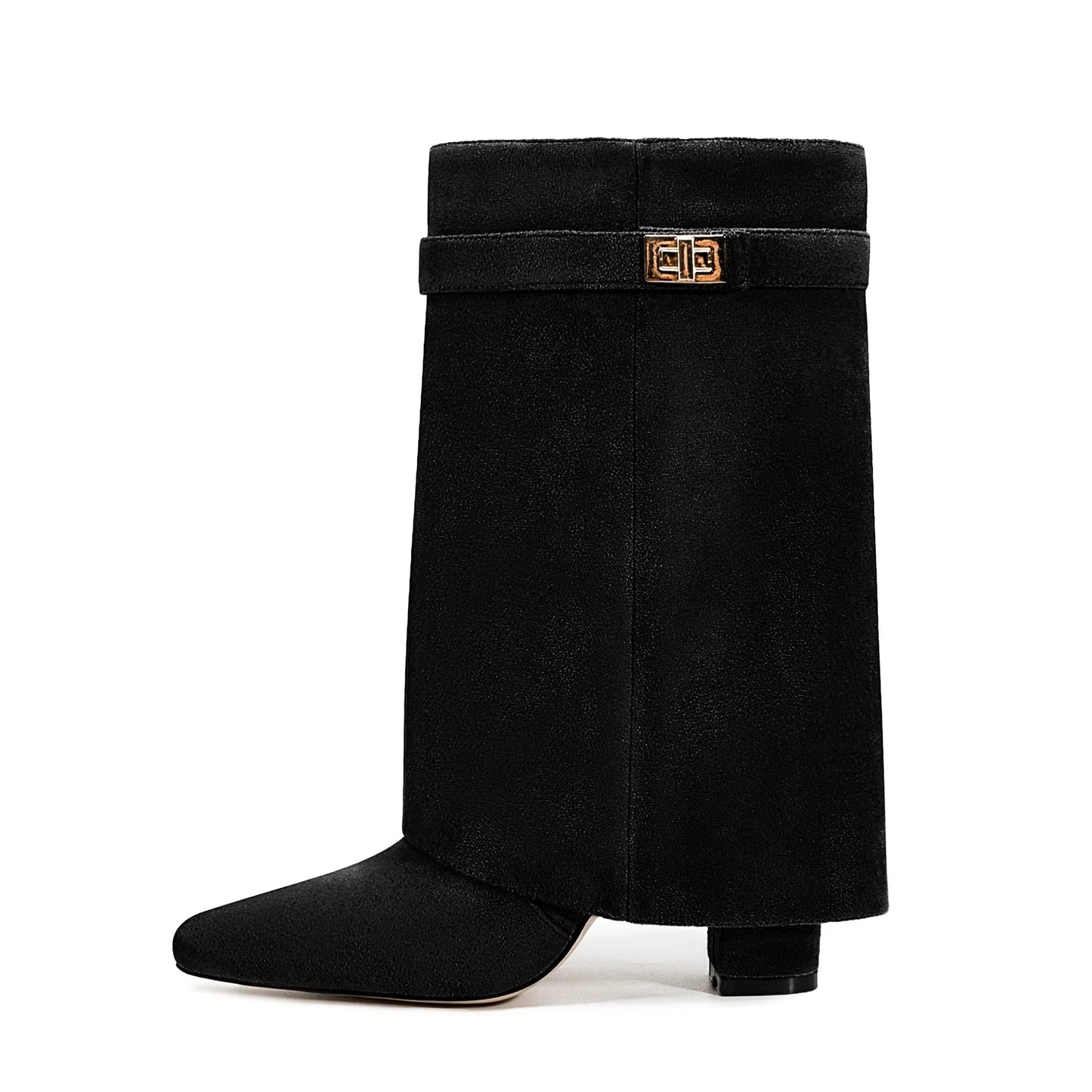 Metal Buckle Boot