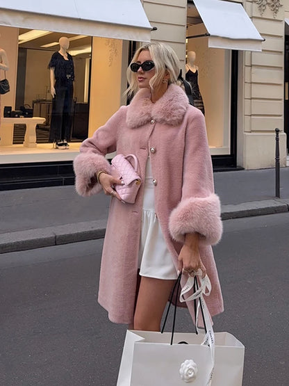 Elegant Pink Jacket