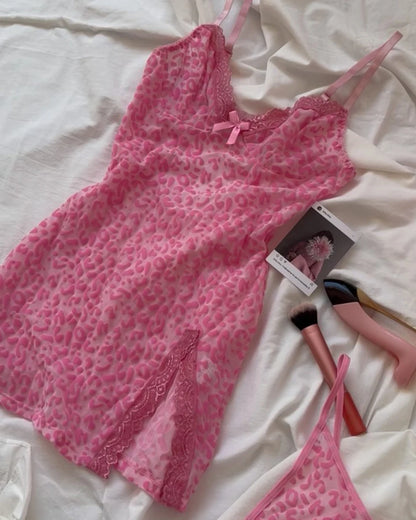 Sheer Split Babydoll