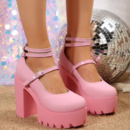 Lolita Chunk Pumps