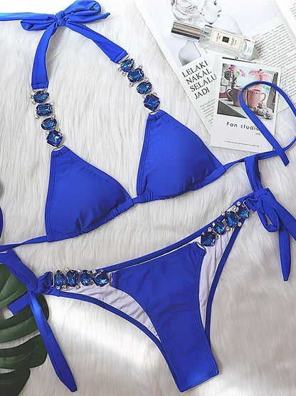 Rhinestone Diamond Bikini