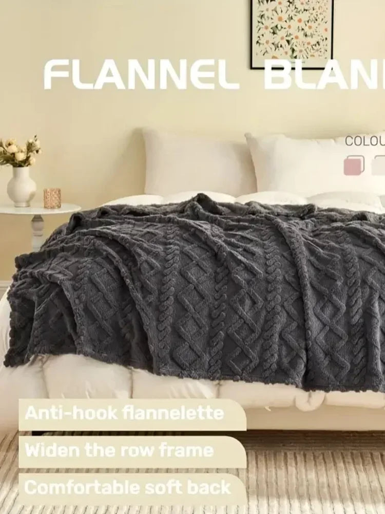 Ultra-Soft 3D Plush Blanket