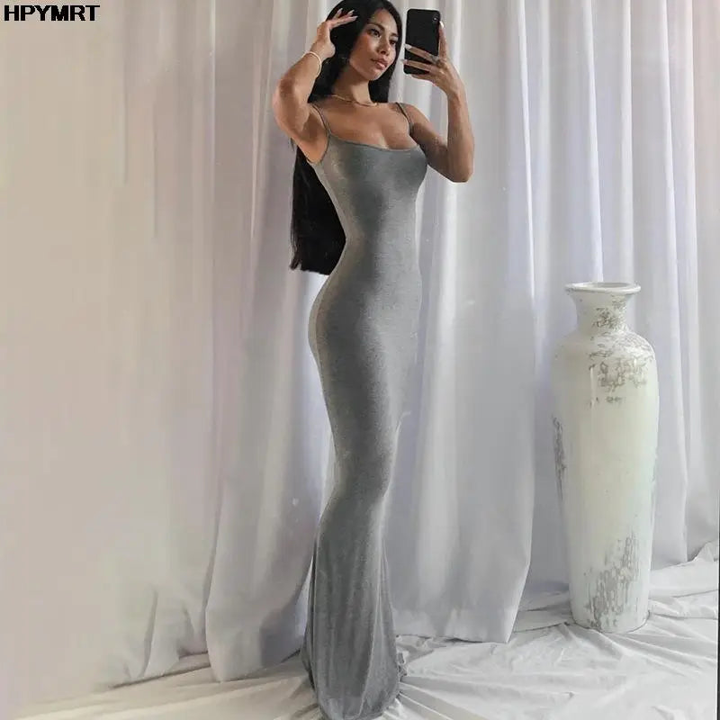 Slim Maxi Dress