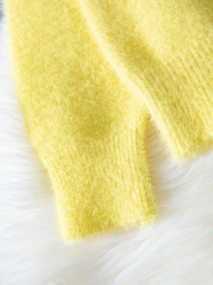 Yellow Heart Cardigan