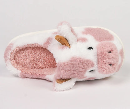 Cozy Cow Slippers