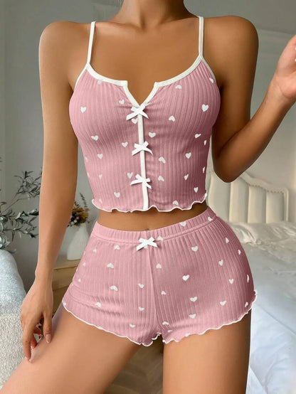 Bow Cami Lounge Set