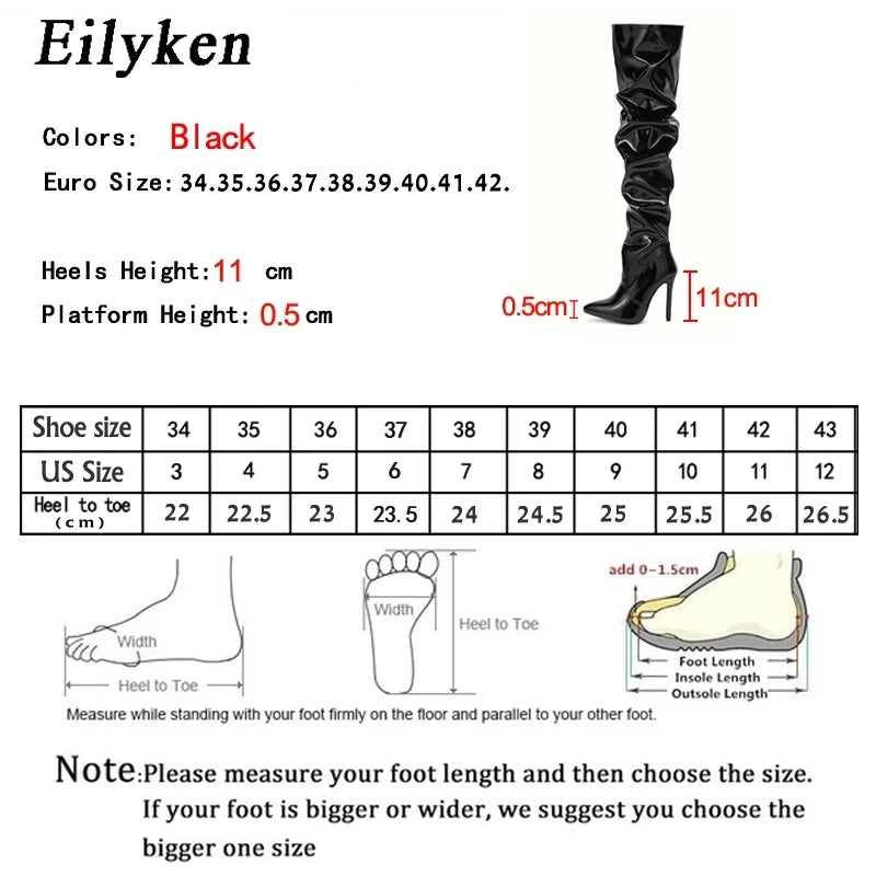 Eilyken Patent Leather Boot