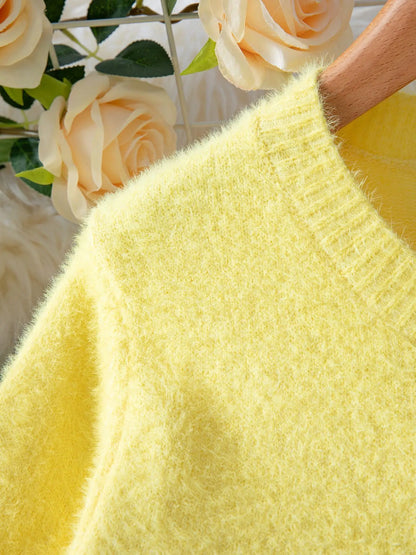 Yellow Heart Cardigan