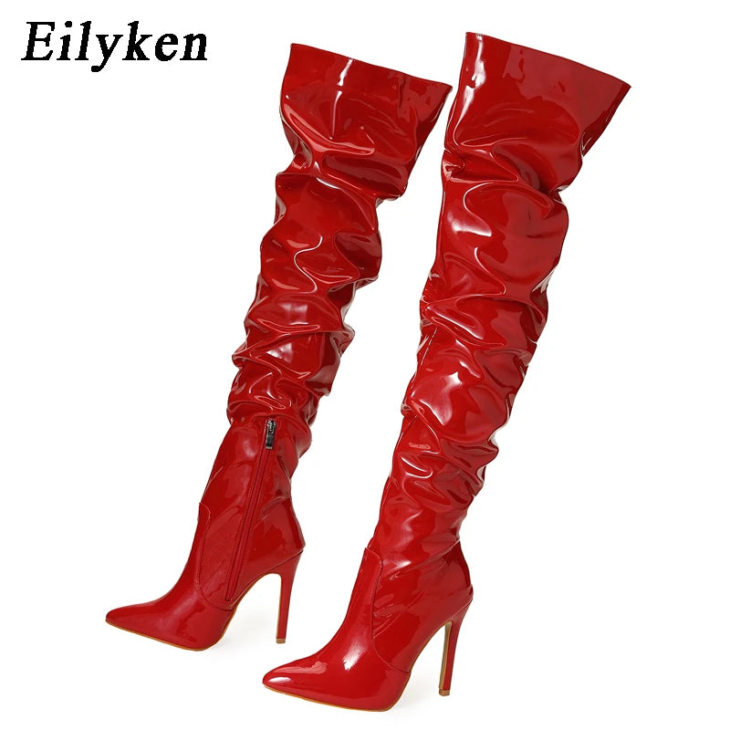 Eilyken Patent Leather Boot