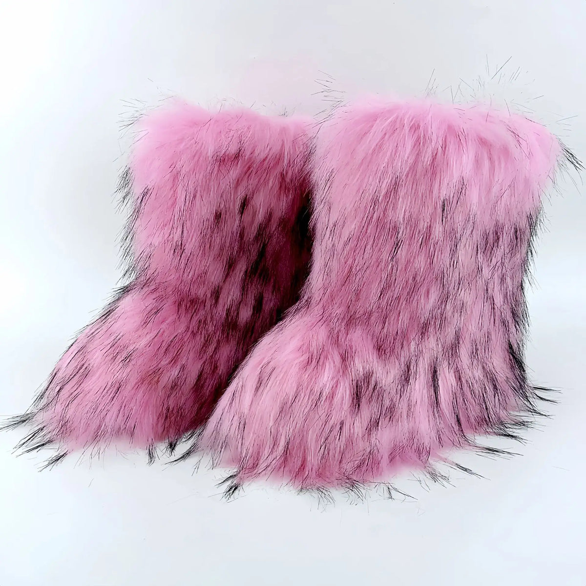Fluffy Faux Fur Boots