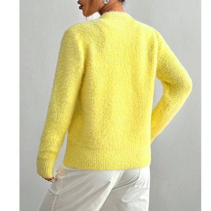 Yellow Heart Cardigan